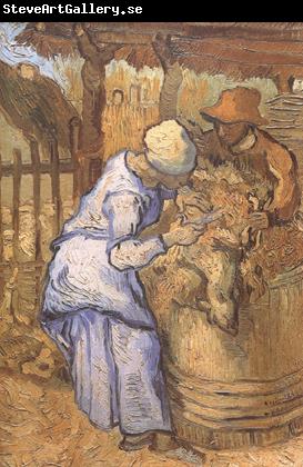 Vincent Van Gogh The Sheep-Shearers (nn04)